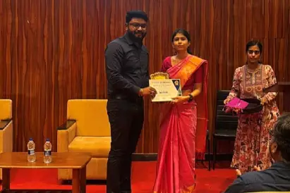 Dr. Divya Bharathi Manamohan Honoured for Contribution to EM CITY MEET 2026
