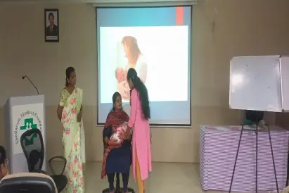 Ms. Udayarani Served as Resource Faculty at Lactation Workshop