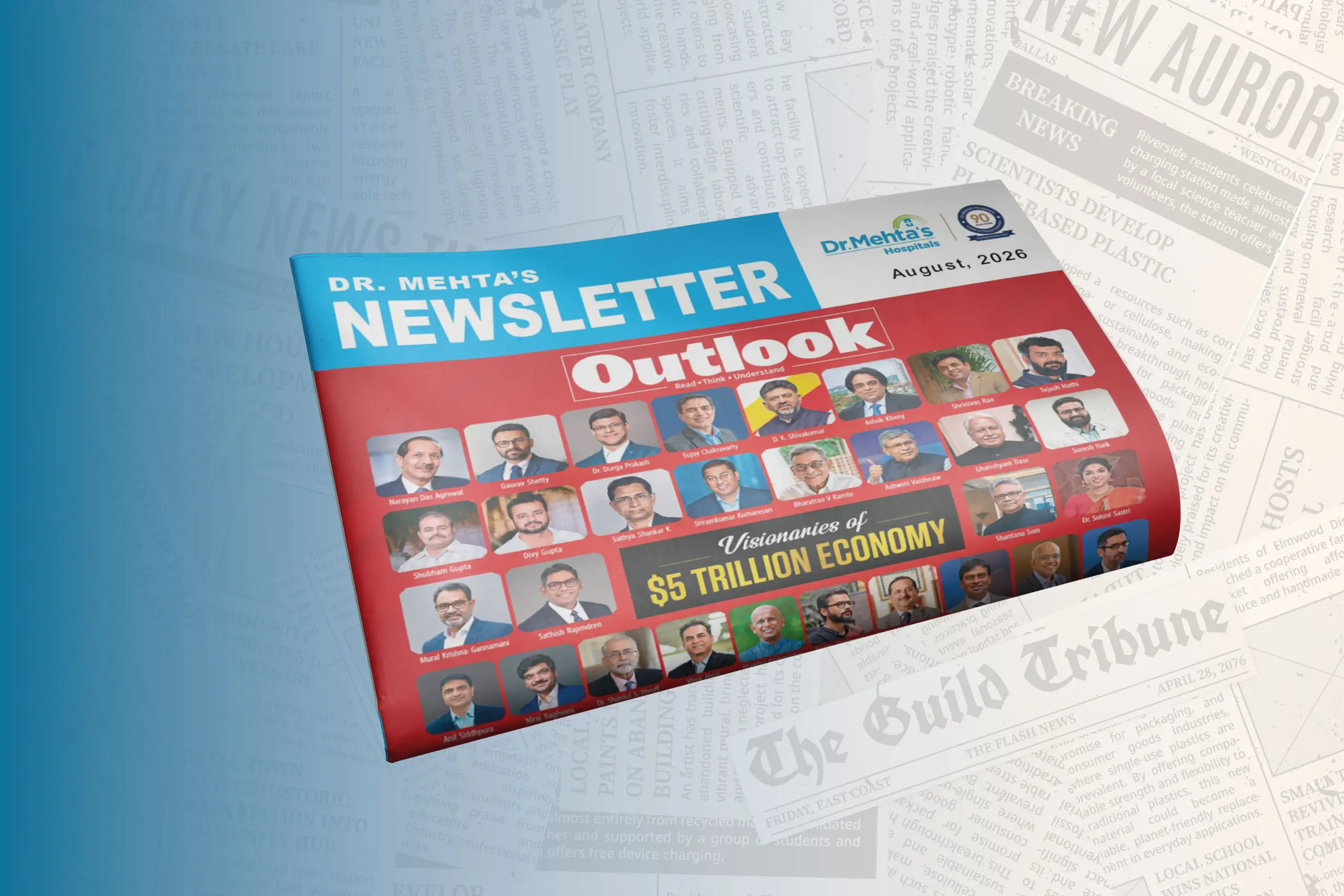 Newsletter cover August month 2026