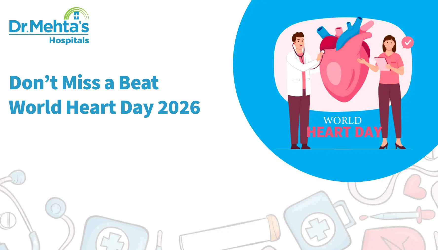 World heart day banner - 2026